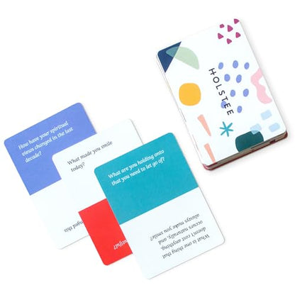 Holstee Reflection Cards, Gratitude & Affirmation Decks | 3 Sets for Meaningful Conversation, Inspiring Grateful Living