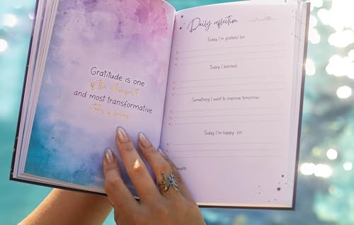 The Wonderful 5 minute Gratitude Journal for men and women. Hardcover Guided Reflection Journal with Inspirational Quotes, Self Care & Mindfulness Gift Notebook - Undated, to start it at any time of the year.