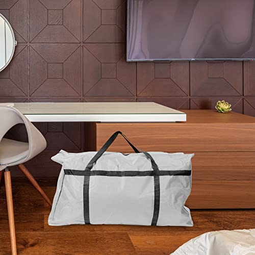 Large Capacity Storage Bag for Moving Oxford Cloth Packing Bag Handles for Quilts and Clothes Organization Extra Large Travel