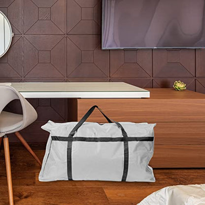 Large Capacity Storage Bag for Moving Oxford Cloth Packing Bag Handles for Quilts and Clothes Organization Extra Large Travel