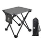 Opliy Camping Stool, Folding Small Chair Portable Camp Stool for Camping Fishing Hiking Gardening and Beach, Camping Seat with Carry Bag (Gray) - color: Grey