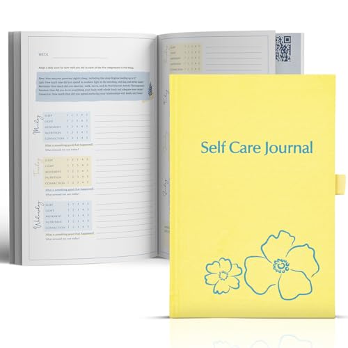 Self Care Journal for Women | 12 Guided Months of Self-Love with Daily Prompts for Better Mental Health and Gratitude | Anxiety Relief Gift | Christmas Gift for Mom