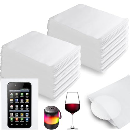 100 Pack Foam Pouches, Cushion Foam Pouch for Moving and Storing, 6"x 8" Foam Wrap Pouches Protect Fragile Items, Protect mug, Glasses, China, and Dishes, Packing supplies - size: 6"X 8" 100PCS