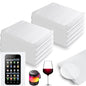 100 Pack Foam Pouches, Cushion Foam Pouch for Moving and Storing, 6"x 8" Foam Wrap Pouches Protect Fragile Items, Protect mug, Glasses, China, and Dishes, Packing supplies - size: 6"X 8" 100PCS