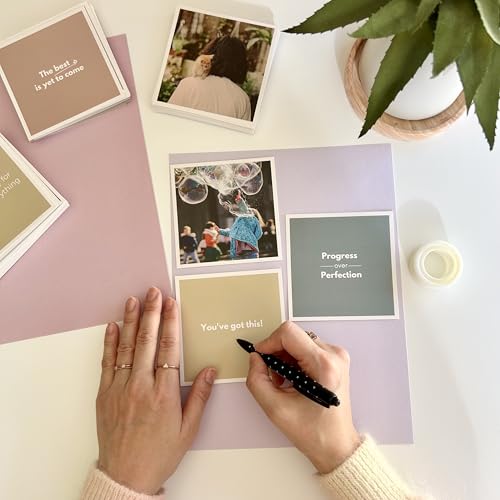 SIMPLY RSB The Ultimate Vision Board Kit and Inspirational Gift | 100 Motivational Cards, Complete Wall Decor Accessories (Cards Only) - style: Cards Only