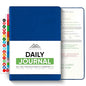Journal For Men & Women - Gratitude Journal, Mental Health & Self Care Journal For Women & Men - A5 - Blue - Productivity Store - color: Navy