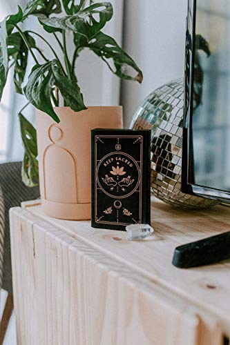 Affirmation Cards, 45 Daily Inspiring Mindfulness Cards for Women, Card Deck with Stand