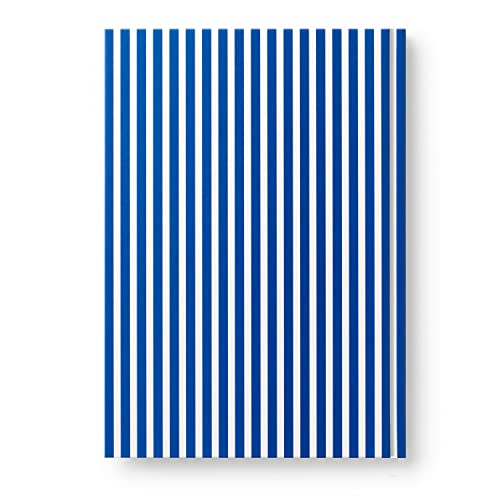 Bella Copia Blue Midsized Blank Notebook