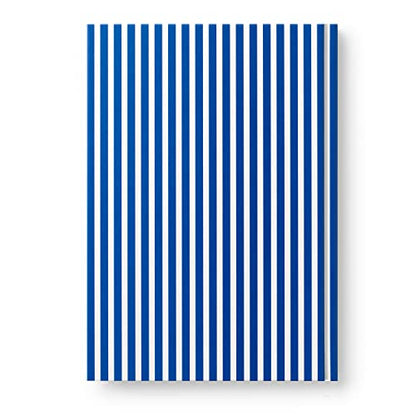 Bella Copia Blue Midsized Blank Notebook