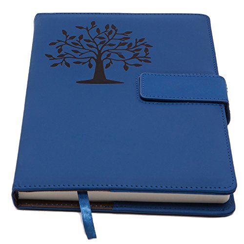 The Tree Of Life Refillable Writing Journal | 5x8 Inches, 200 Lined Pages, Magnetic Clasp, Refillable Diary, Cute Notebook Journal, Personal Journal for Women, Journal for Men