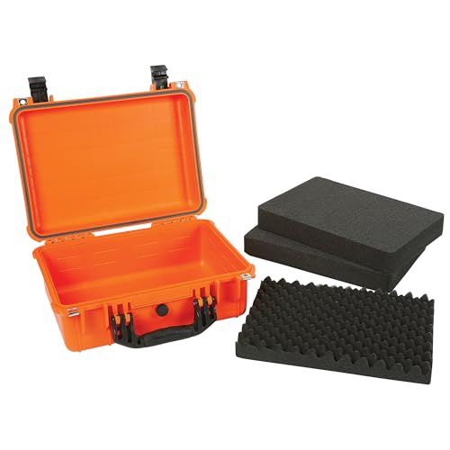 Strongway Plastic Waterproof Storage Case - color: Orange