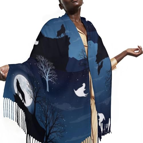 Autumn Winter Pashmina Shawls Wraps Scarf for Woman Girl - color: Picture (620)