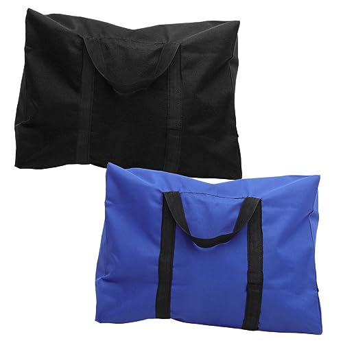BESPORTBLE 2pcs Heavy Duty Storage Bags for Clothes Multi-functional Portable Oxford Moving Bags Handles for Home Organization and Travel