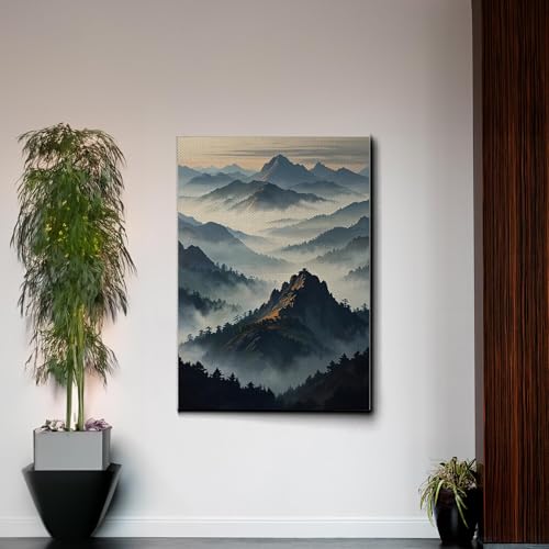 Japanese Wall Art, Minimalist Wall Art, Neutral Abstract Art, Modern Minimalist, Zen Wall Art, Zen Printed Wall Art, Japanese Art Print, Canvas, Decor