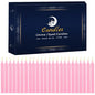 24 Pack Pink Spell Chime Candles – Premium Mini Unscented Taper Candles for Rituals, Prayer, Meditation, Altar, Spells – 4" Tall – Ideal for Witches & Spiritual Practices - color: Pink