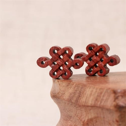 Antique Knot Wooden Statue Accents Zen Meditation Wood Sculpture Decor for Living Room Spa Or Yoga Studio Centerpiece Books Living Room Bedroom Ornament