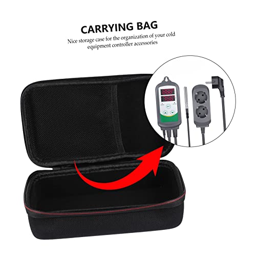 NUOBESTY 1Pc Eva Pressure Carrying Box for Equipment Controllers Accessories Portable Storage Bag for Cold Equipment Durable Eva Case with Zipper for Travel Organization
