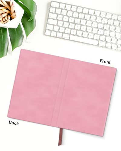 Journal Notebook for Women Men, College Ruled Notebook for Work School Writing Note Taking Journaling, 6 x 8.2 Inches -Pink
