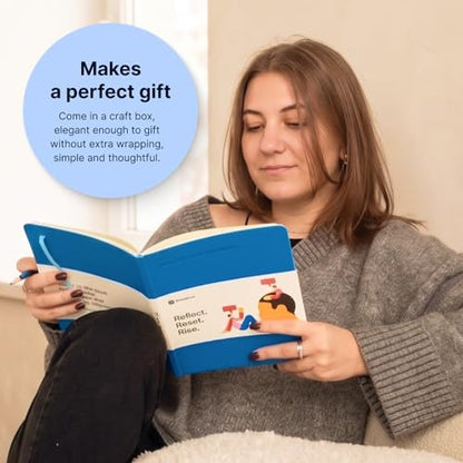 Headway Review Workbook – Birthday Reflection & Resolution Journal, Year-in-Review & Next-Year Planning, Gratitude Self-Growth Mindset Journal with Prompts, Memory Therapy Workbook, Self-Care Mental Health Gift for Women & Men