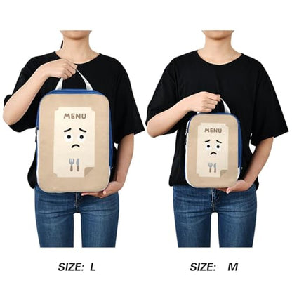 Stackable 3 Set Packing Travel Organizer Polyester Plastic Bags for Clothes, Food Indecision Look (3 Set) - color: Food Indecision Look