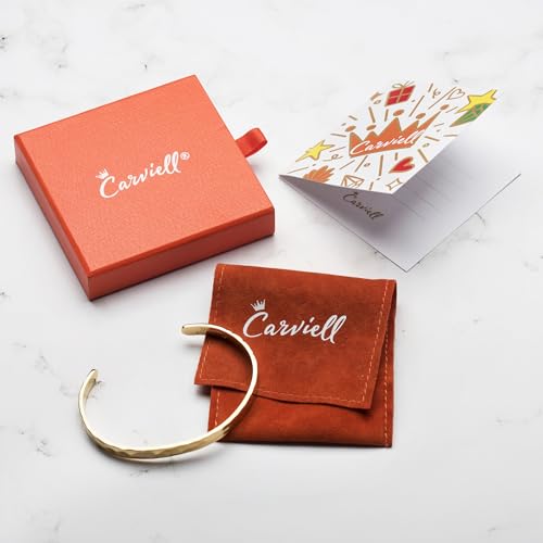 Carviell Bracelet - Gifts for Women – Inspirational, Friendship, Love, Mom, Daughter, Sister, Christian, Graduation, Memorial & Wedding Gifts – 100+ Phrases – Stainless Steel, Gift-Ready - style: CHRISTIAN GIFT - For I know the plans I have for you – Jere