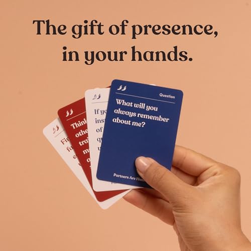 Partners are Human | 140 Conversation Cards to Help Deepen Romantic Relationships | Card Game for Bonding & Communication | Therapy for Adults - style: Partners Are Human