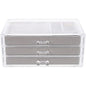 Zerodeko Decorative Desktop Storage Box Jewelry Organizer Drawer Design for Easy Access for Bedroom Dressing Table Maximize Space and Keep Your Belongings Tidy