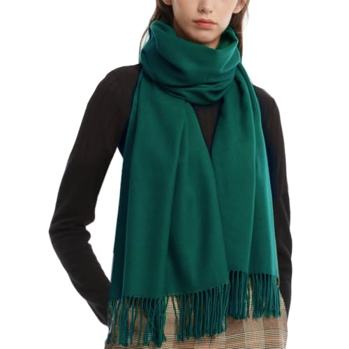 FURTALK Pashmina Shawl Wraps for Women Evening Dresses Blanket Scarves Fashion Scarf Wedding Gifts - color: 19-green