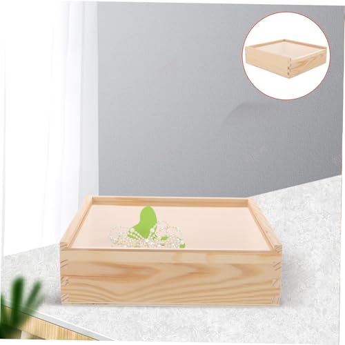 Acrylic Storage Box Sliding Lid Multi-functional Organizer for Jewelry and Trinkets Sturdy Acrylic Lid Suitable for Home and Office Use