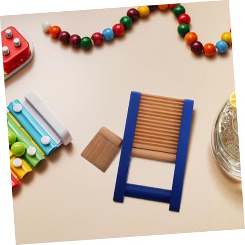 Wooden Scraper Board Musical Instrument for Portable Tapping Board for Dance and Interactive Music Activities Enhances Sensory Development and Creativity