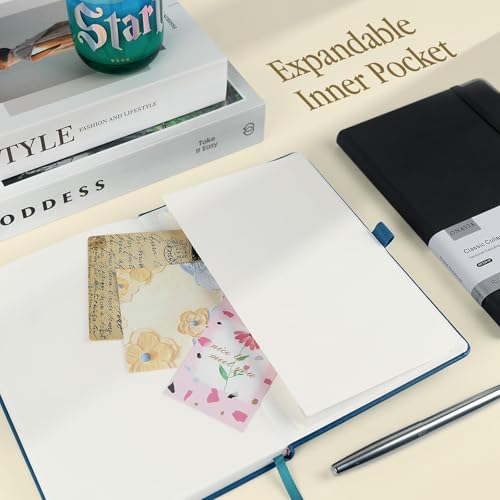 A5 Lined Journal Notebook, 8 Pack Hardcover 5.5"x8.3", College Ruled Journaling Notebooks for Notes-Taking, Fits for Work, School Supply, 160 Pages PU Leather Note Books