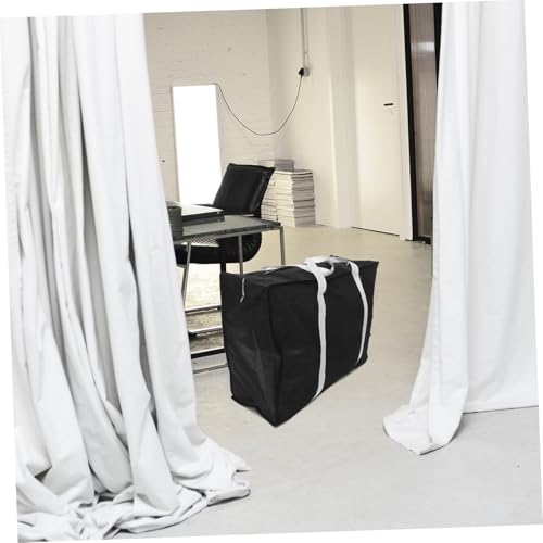 Reinforced Clothes Storage Bag Large Duffle Bag Zipper for Moving Comforter and Home Organization