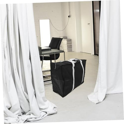 Reinforced Clothes Storage Bag Large Duffle Bag Zipper for Moving Comforter and Home Organization
