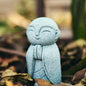 OwMell Japanese Jizo Monk Statue, Buddha Jizo Figurine Memorial Aquarium Statue Ornament - Namaste - color: Namaste