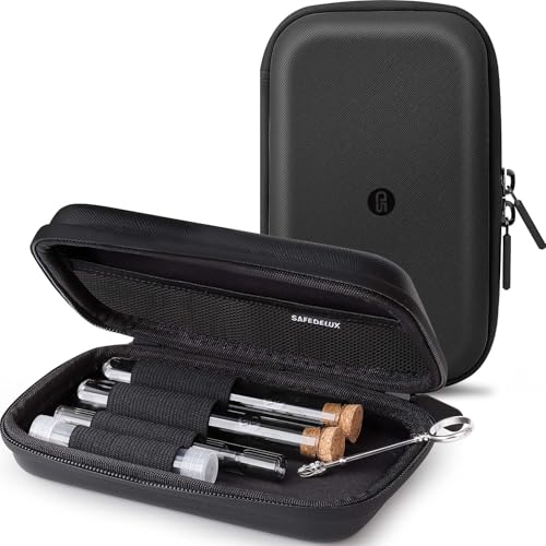 Storage Bag Set with Waterproof Airtight Zippers, Carbon Lining Storage Bag Durable Organizer Case Set Great for Travel (Gray)