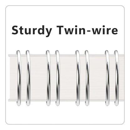 RETTACY Blank Journal Notebook, 3-Pack, 160 Pages per Pack, A5 Medium Size (5.7'' × 8.3''), 100 GSM Thick Paper, Spiral-bound, Flexible Plastic Cover, for Sketching, Drawing, Painting