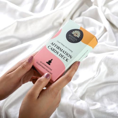 MINDFUL SOULS Card Deck (Positive Affirmations Cards Deck)