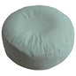 Breathable Cotton Linen Seat Cushion,Round Meditation Cushion,for Yoga Tatami Meditation Cushion Washable Meditation Pillow,Upholstered Stool Yoga Cushion Futon Cushion (40cm(16inch),Light Green) - color: Light Green, size: 40cm(16inch)