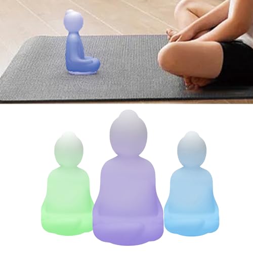 Guided Visual Meditation Breathing Light, Portable 3 Color Breathing Mode Mindfulness Tool for Home