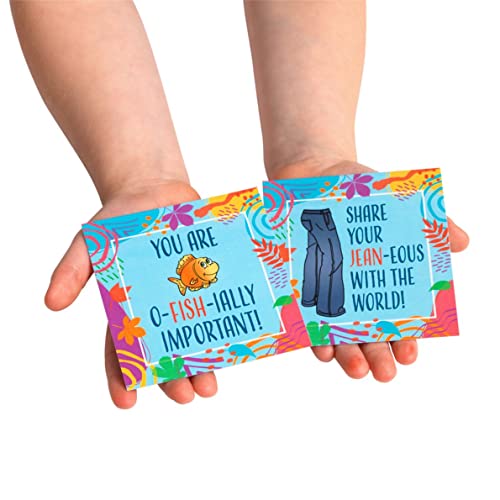 Really Good Stuff Little Enlightenments - Playful Pun Cards - Set of 40 - Boxed Card Set - Gift of Positivity and Inspiration - Social-Emotional Learning - Mental Health - style: Playful Pun Cards