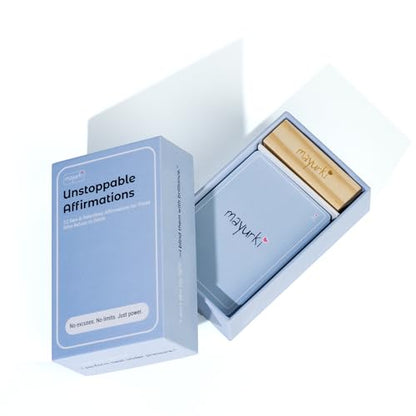 UNSTOPPABLE Affirmation Cards – 52 Bold Mindset Quotes for Ambitious Women, Men Entrepreneurs & High Achievers – Motivational Gift for Her, Him, Boss, or Relentless Dreamer