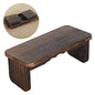 Solid Wood Folding Meditation Bench, Meditation Bench with One Kneeling Seat on The Floor for Deep Meditation, Folding Yoga Stool