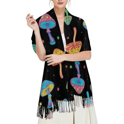 Big Oversized Long Scarves Pashmina Shawl Wrap Women gifts - color: Picture (646)
