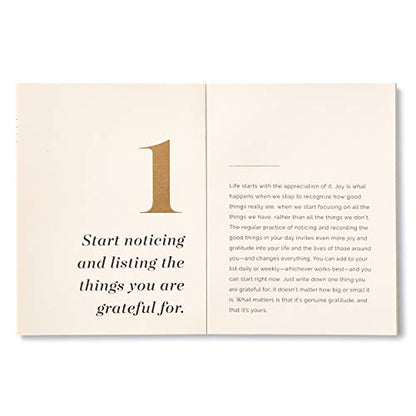 A Year of Gratitude Card Kit by Compendium - A Gratitude Note Card Kit to Inspire 52 Weeks of Giving Thanks - color: Green & Cream: A Year of Gratitude