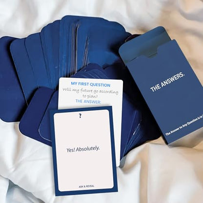 Decision Making Cards 2026 Wellness Resolution Gift - 50 Guidance Cards for Yes or No Decision-Making & Insight to Guide You in Solving Life and Love Problems Answers to All Your Questions