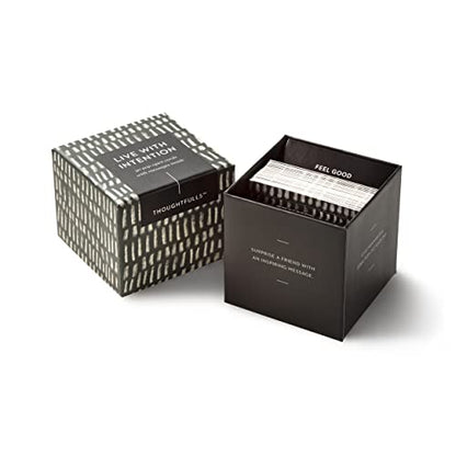 Compendium ThoughtFulls Pop-Open Cards — Live with Intention — 30 Pop-Open Cards, Each with a Different Inspiring Message Inside - color: Live with Intention, size: 2.25x2.25 inches