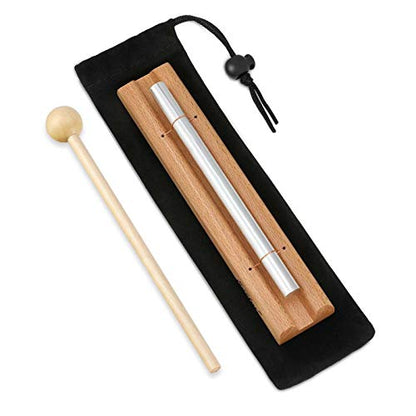 Eastar Bell Chime Hand Chime,Meditation Classroom Bell with Mallet and Cloth Bag Percussion Instrument for Prayer Yoga Eastern Energies Healing and Mindfulness