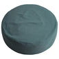 Breathable Cotton Linen Seat Cushion,Round Meditation Cushion,for Yoga Tatami Meditation Cushion Washable Meditation Pillow,Upholstered Stool Yoga Cushion Futon Cushion (40cm(16inch),Green) - color: Green, size: 40cm(16inch)
