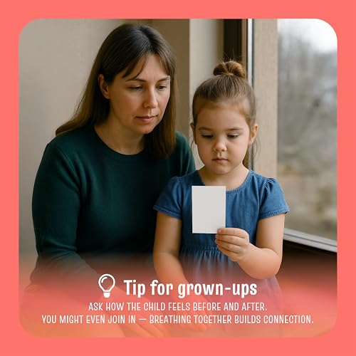 Breathing Exercise Cards for Kids — 20 Finger-Tracing Cards for Anxiety, Meltdowns & Sleep | Calm Down Corner Tool for Classroom, Therapy & Home | Screen-Free - style: Number Breathing