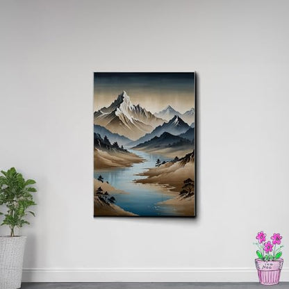Japanese Wall Art, Minimalist Wall Art, Neutral Abstract Art, Modern Minimalist, Zen Wall Art, Zen Printed Wall Art, Japanese Art Print, Canvas Prints, Decor